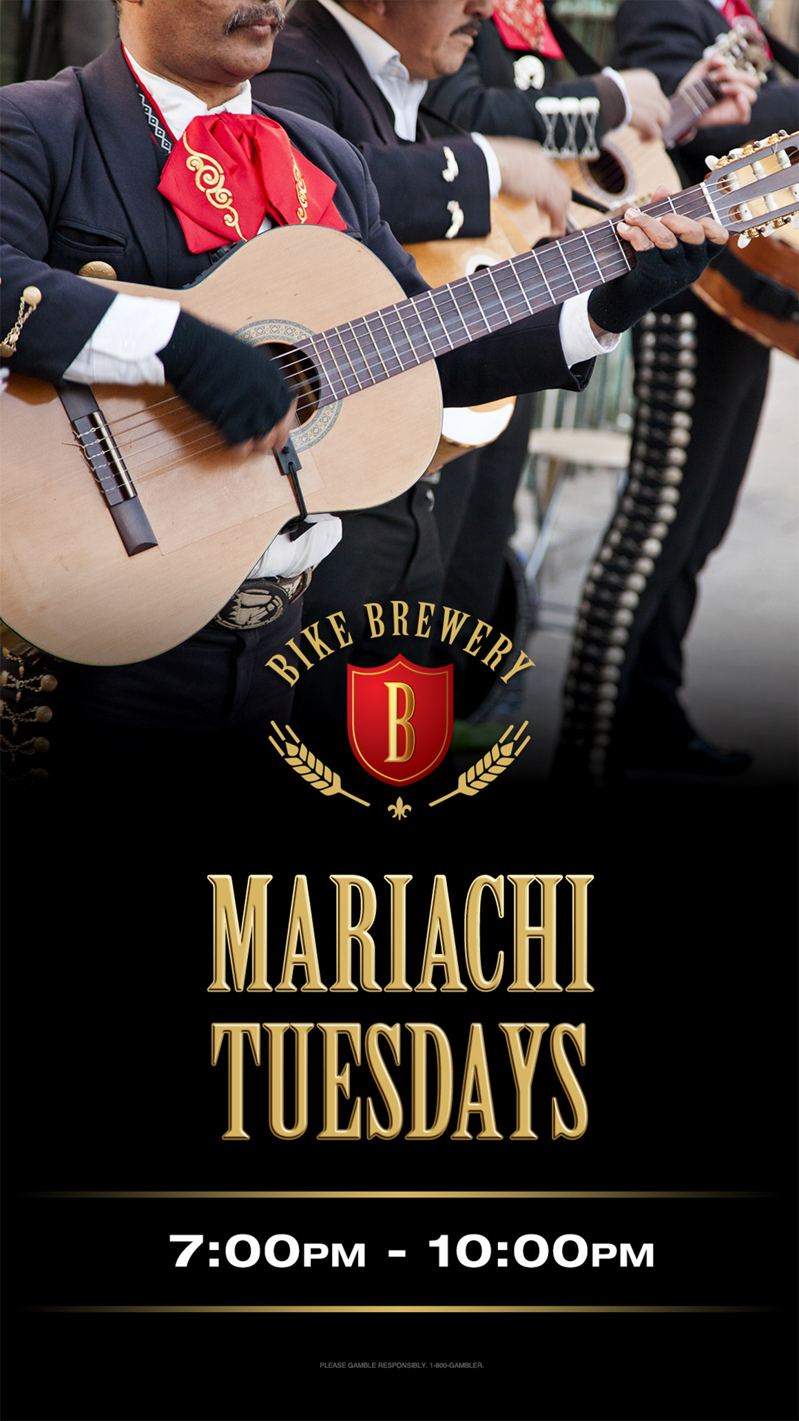 Mariachi Tuesdays 7:00pm - 10:00pm